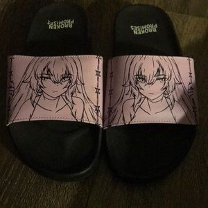 Anime sandals slightly worn
